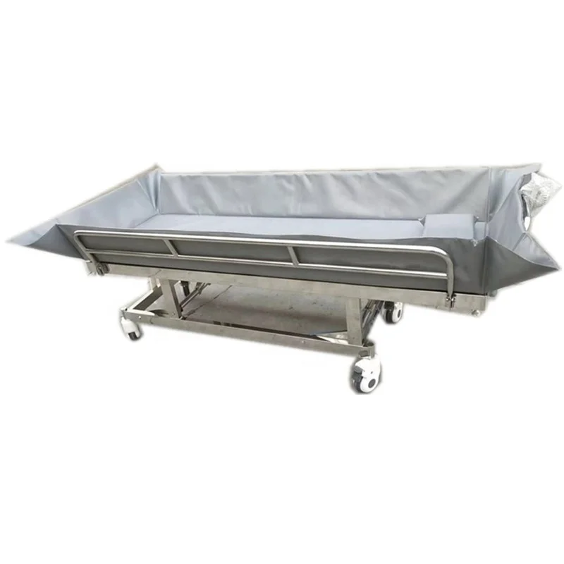 Hydraulic Transfer Stretcher Cart adjustable Patient transfer Bathing shower bed for Disabled