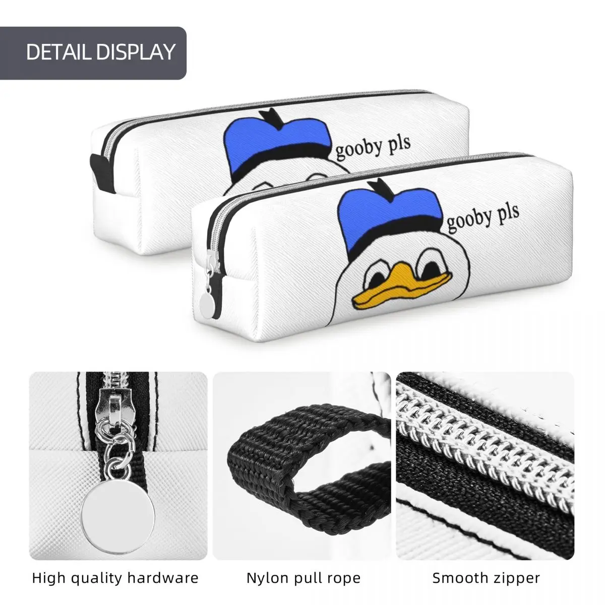 Dolan Ente niedlichen Tier Bleistift Fall Stift halter Tasche Mädchen Junge große Lagerung Studenten Schule Geschenk Feder mäppchen