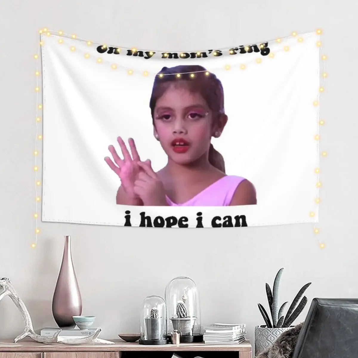 dance moms vivi anne mom’s ring Tapestry Funny Wall Decor Tapestry