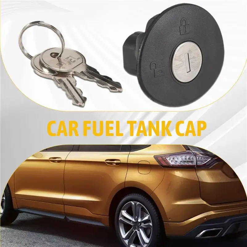 ABIB -8U5Z9C268B Locking Fuel Gas Tank Cap For Ford Edge Escape F-150 For Lincoln MKS MKT MKX MKZ For Mercury Mariner