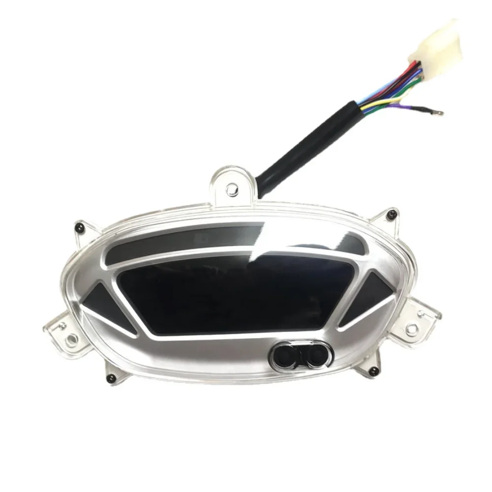 لوحة أدوات LCD للتعديل المباشر للدراجات النارية، ساعة إلكترونية LCD، عداد رمز الأميال لـ ybr125