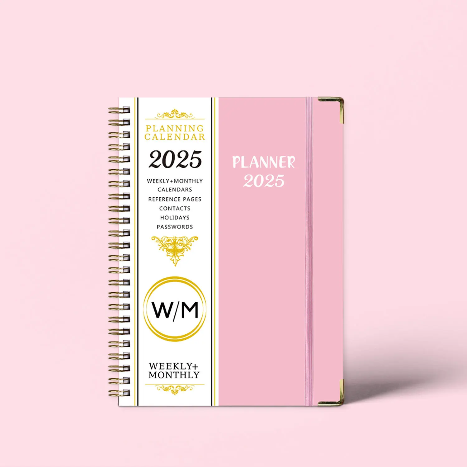 2025 Agenda Planner Notebook Diary Weekly Planner Goal Habit Schedules Journal Notebooks For School Stationery Office