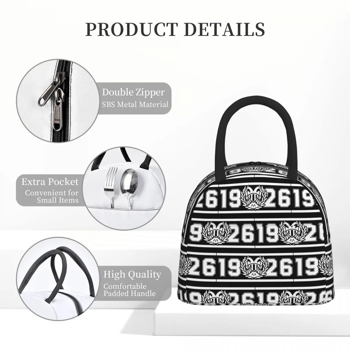 Paok Thessaloniki Ultras Hooligans Lunch Bags Insulated Bento Box Portable Lunch Tote Picnic Bags Cooler Bag for Woman Girl Work