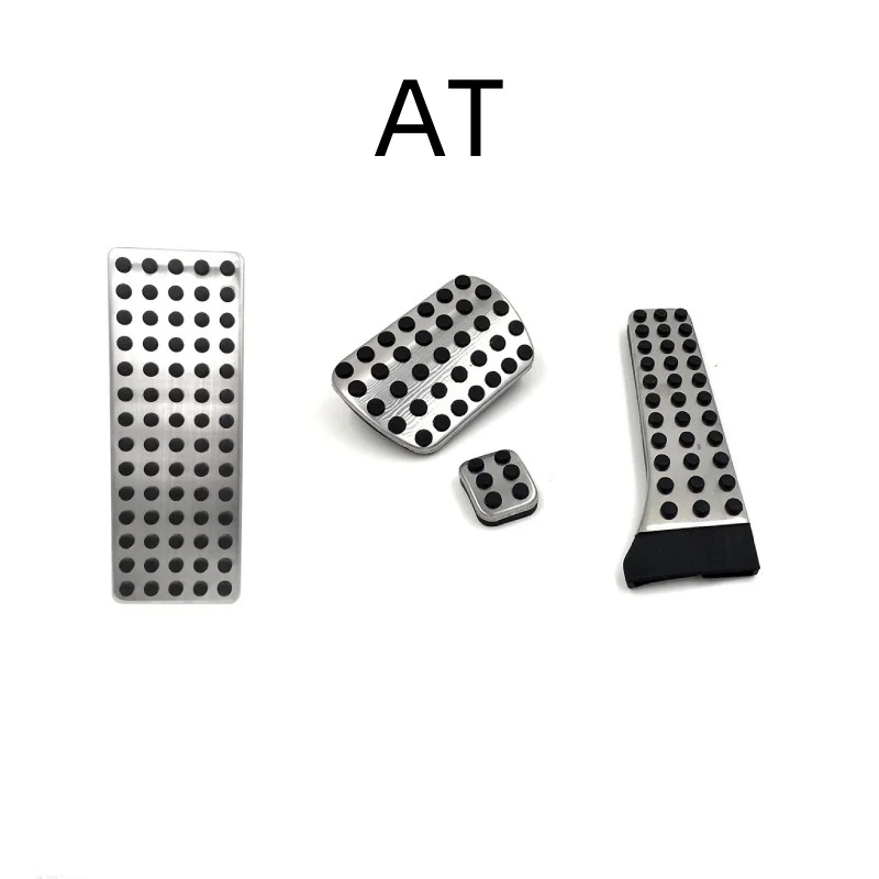 Gas Throttle Brake Pedal Cover for Mercedes Benz C-Class 15-19 E/GLC-Class 16-19