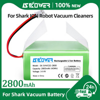 SKOWER rvbat850 Robot Battery Shark Ion R75 RV761 RV850C RV1000S RV700 RV720_N RV750 RV755 RV1100VL RV101AE Vacuum