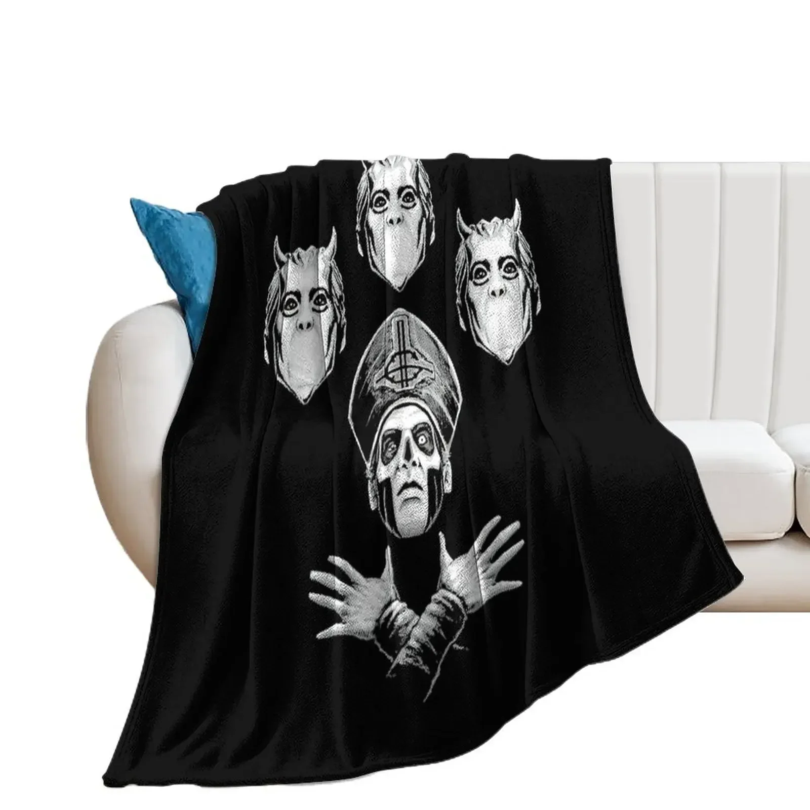 Ghost - Impera Maestro Throw Blanket Thermals For Travel Shaggy Blankets