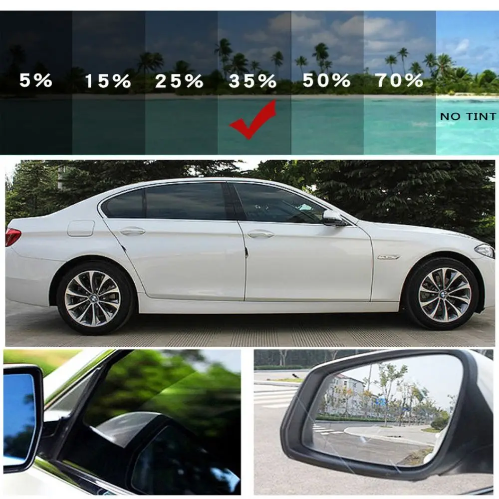Scratch Resistant Car Window Tint Film, Sun Shade Window Film