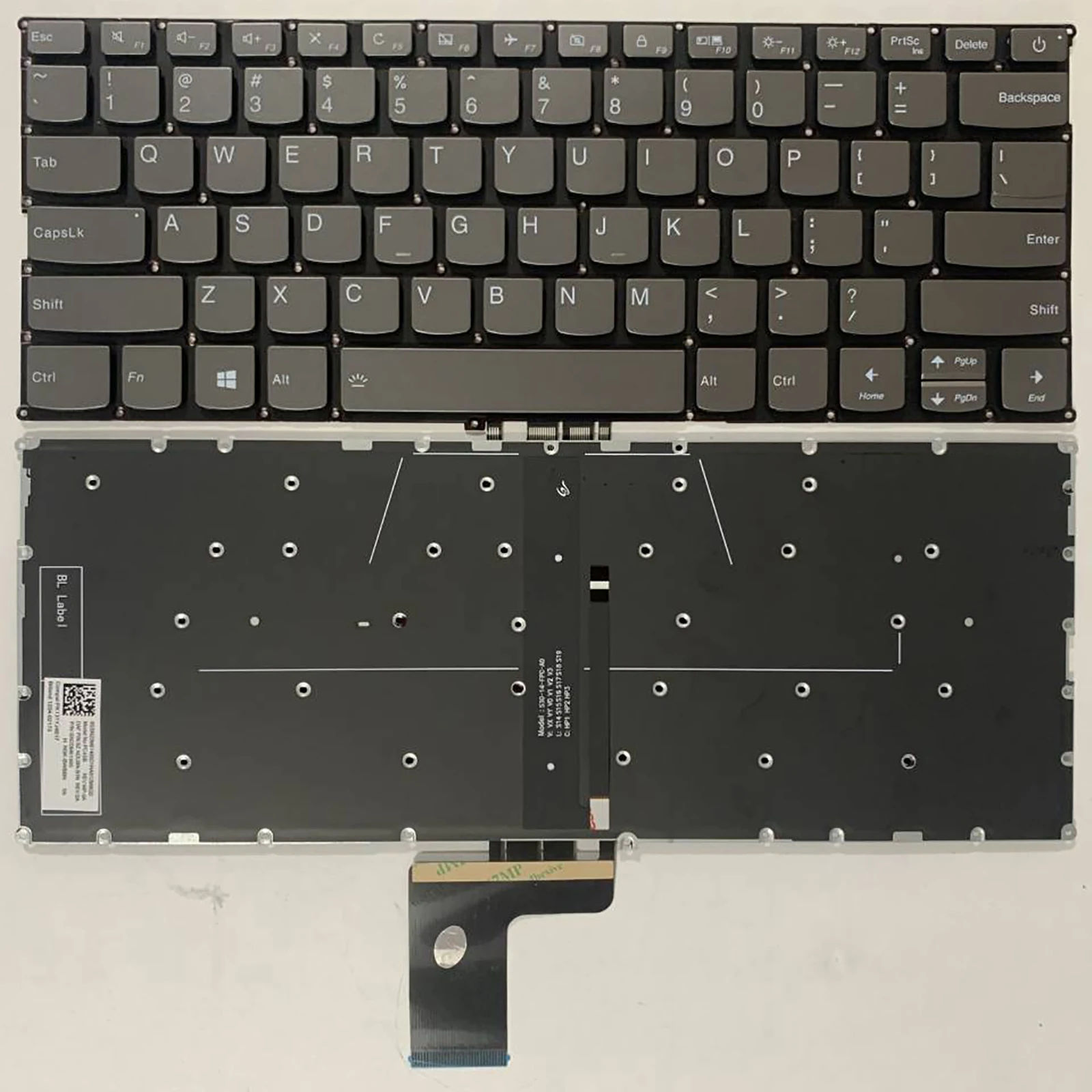 

Laptop keyboard US Layout for Lenovo IdeaPad 720S-14ISK 720S-14IKB 720S-14IKBR