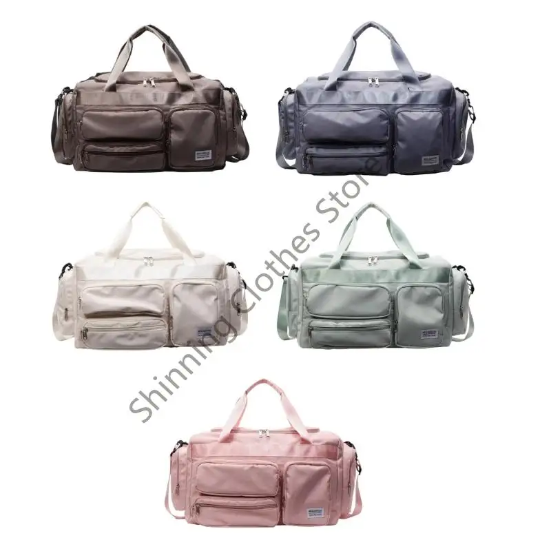 

M68A Travel Duffle Bag,Waterproofs Weekender Bag Carry On Toted Bags for Women Girls Sport Gym Bag Overnight Bag Shoulder Bag