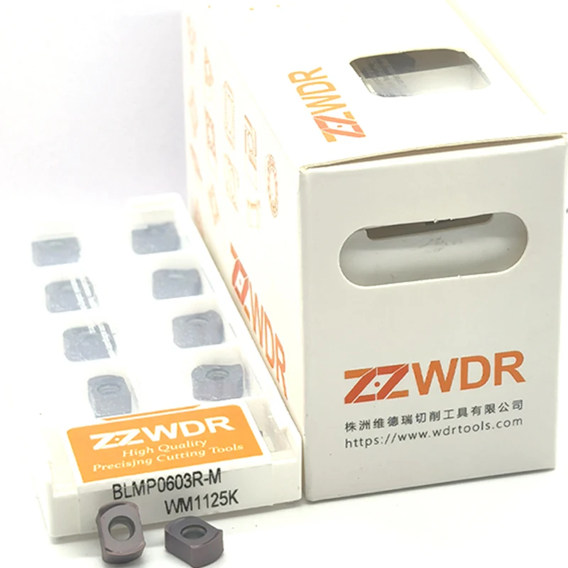 ZZWDR BLMP0603 R M WM1125K 초경 인서트 고품질 밀링 선삭 공구 CNC BLMP 0603 선반 커터 공구
