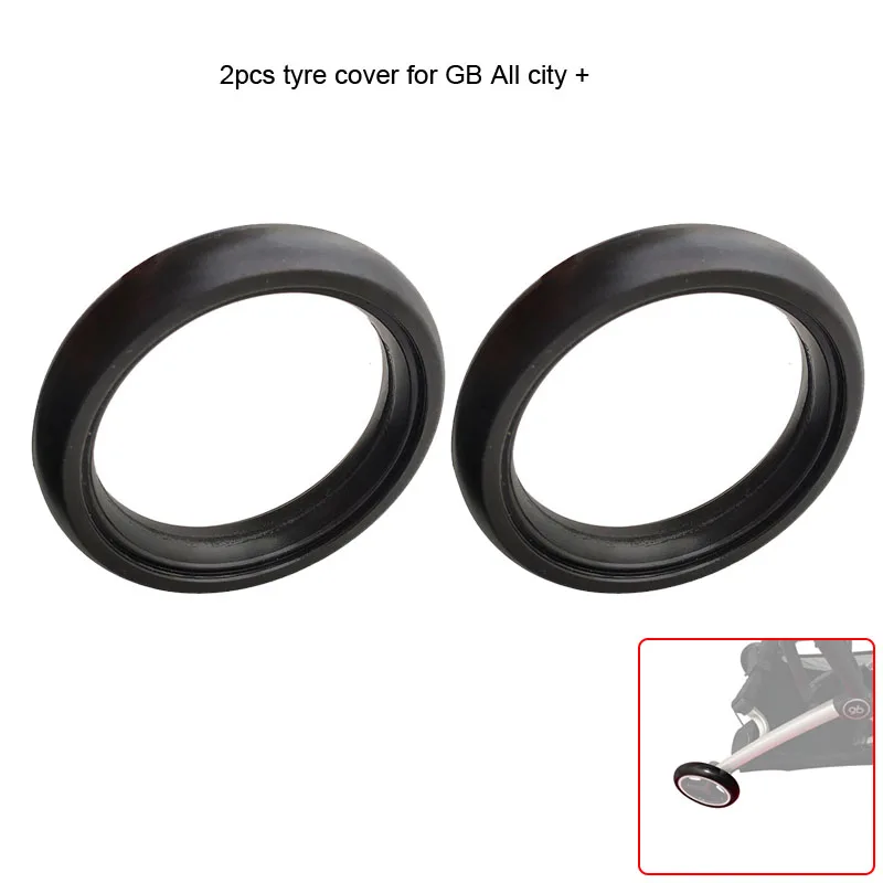 GB Pockit All City Stroller Rear Wheel 4