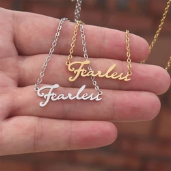 Taylors Folklore Album Fearless Necklace Fashion Jewellery Women Men Stainless Steel Chain Necklace Fans Gift