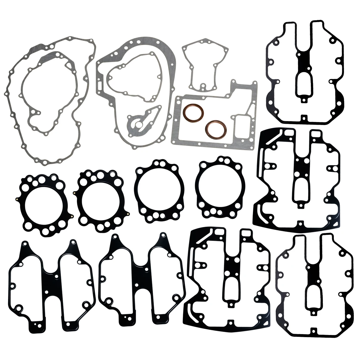 Motorcycle Cylinder Crankcase Cover Gasket Ful Set For Yamaha XV1600 Road Star 1600 99-03 Midnight Star 00-03 Wild Star 99-02