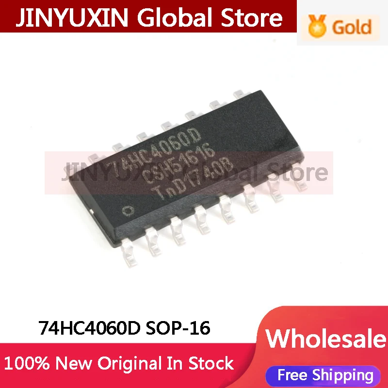 10-50Pcs 74HC4060D SOP-16 Counter Divider Logic Chip IC In Stock Wholesale