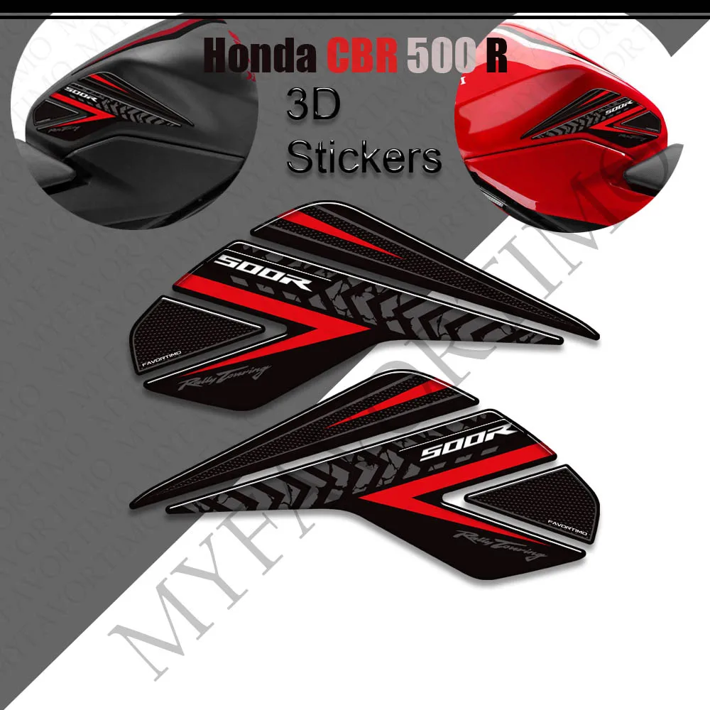 

For Honda CBR 500 R 500R CBR500R HRC Motorcycle Tank Pad Side Grips Gas Fuel Oil Kit Knee Fender Protection Stickers Decals