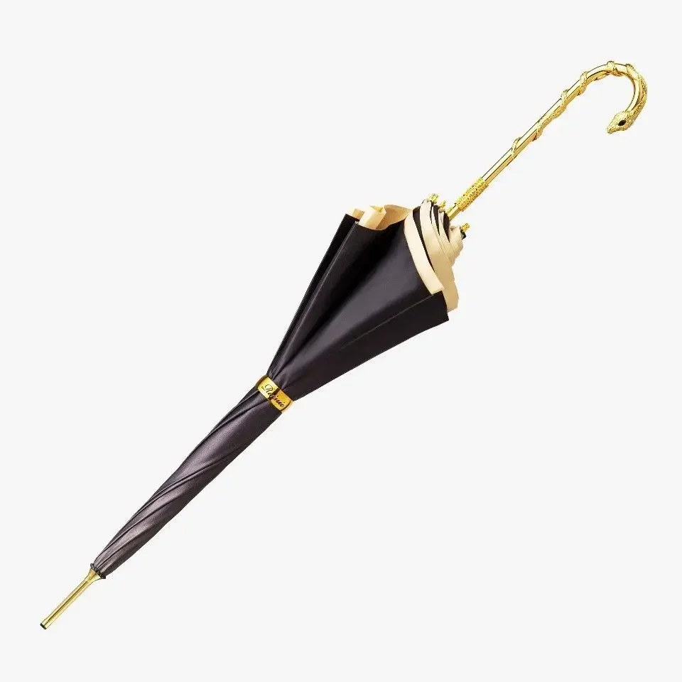 Double-layer bony umbrella, sun umbrella, sunscreen and sunshade long-handled umbrella.