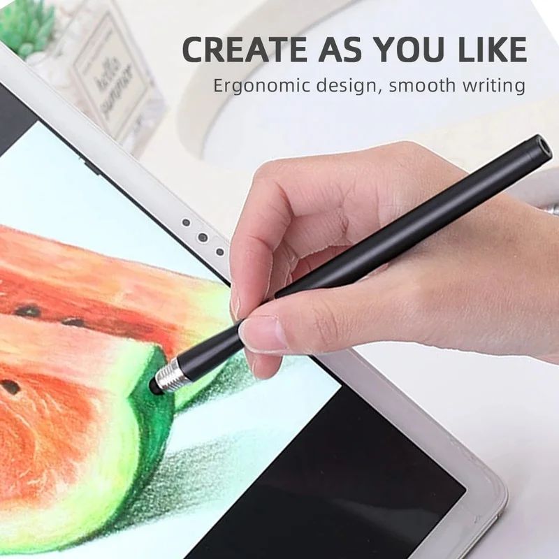 2in1 Stylus Pen Universal Drawing Tablet Capacitive Screen Touch Pens for Mobile Android Phone Smart Pencil Accessories