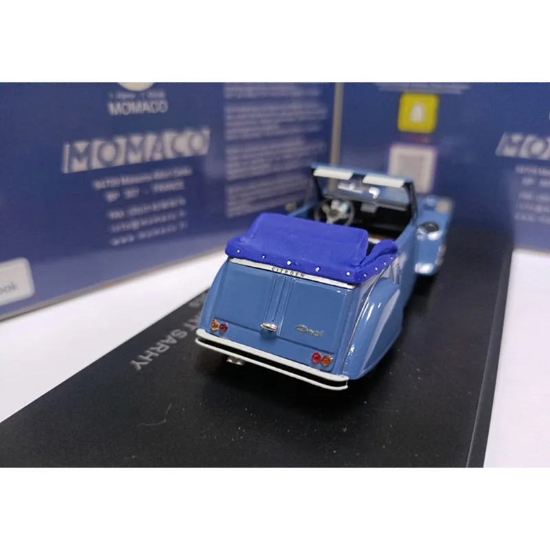 1:43 Scale Citroen 2CV 1954 Convertible Classic Resin Car Model