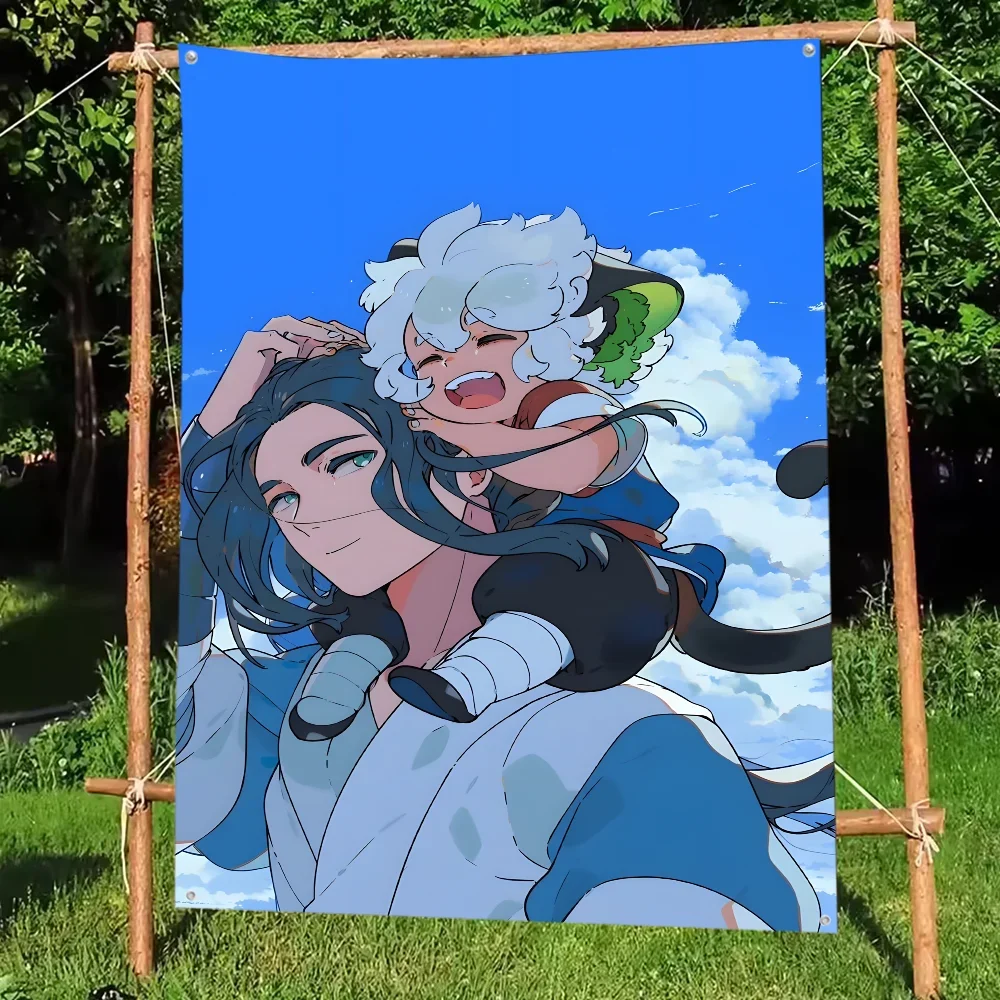 

The Legend of Hei Flag DIY Flag For Family Group Party Living Room Home Dorm Decor Wall Art Decor Banner