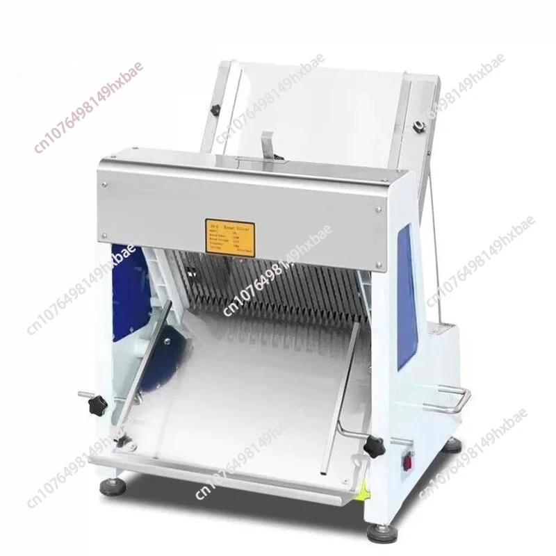 Automatic Electric Industrial Adjustable Mini Hamburger Bread Loaf Cutter Slicing Machine Bread Cutting Slicer Machine