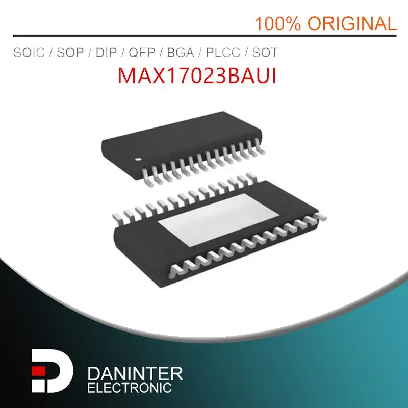 MAX17023BAUI  MAX17023 MAX17023BAU  HTSSOP28 2PCS/LOT