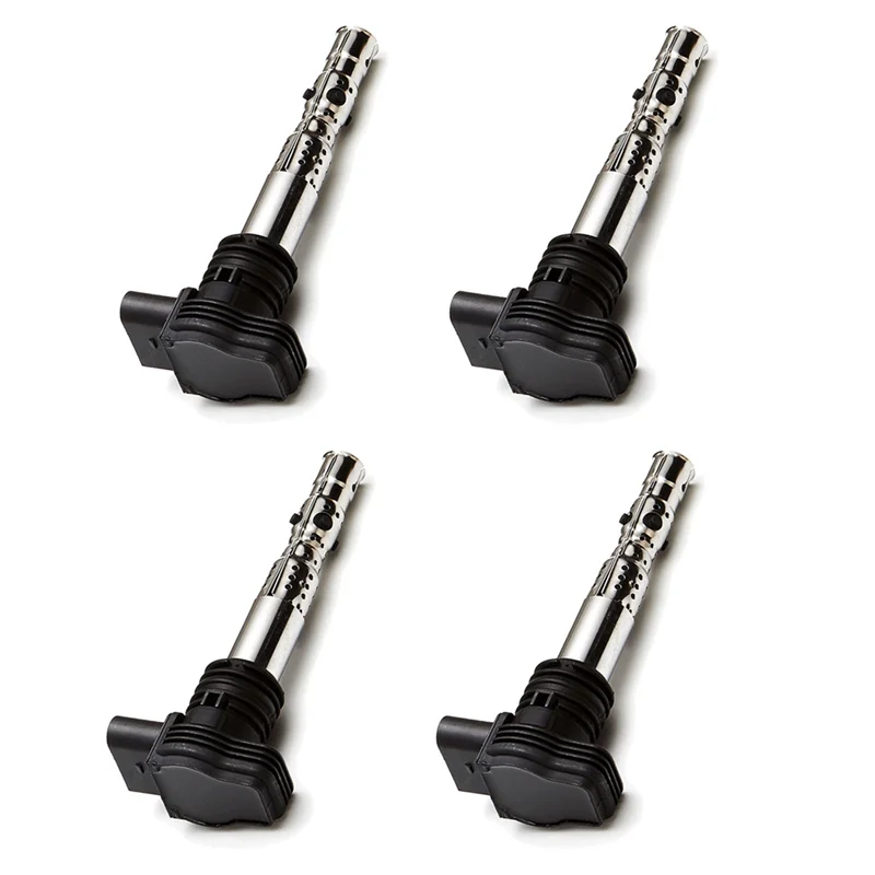 

4PCS Car Ignition Coil 06B905115R For VW Jetta Golf GTI MK4 Passat B5 Polo A4 A6 A8 TT 06A905115D 06A905115A 986221024