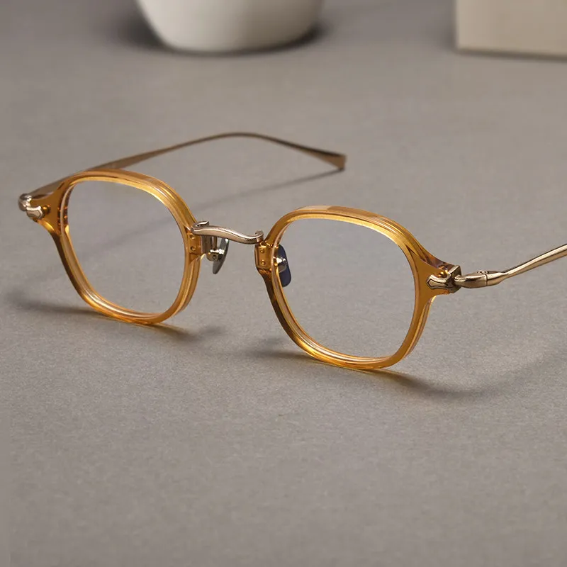 Lunettes de vue en titane pour hommes et femmes, photochromiques, progressives, anti-lumière bleue, pour la myopie et la lecture
