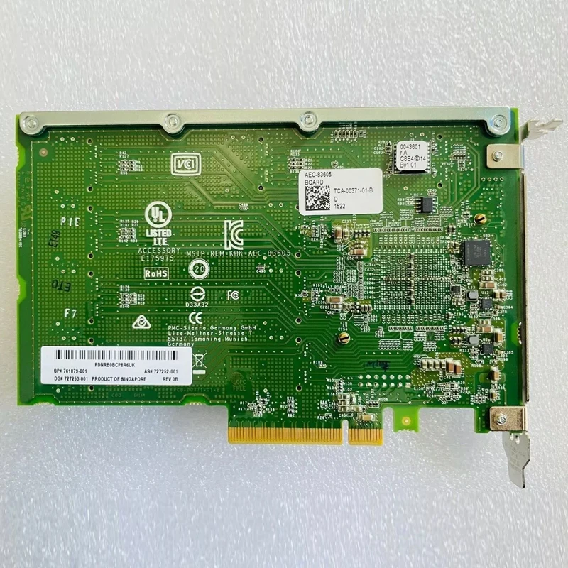 727253-001 727252-001 727250-B21 9-Port SAS Expansion Card Original For HP DL380 G9 761879-001 AEC-83605 12GB SAS Expander Card