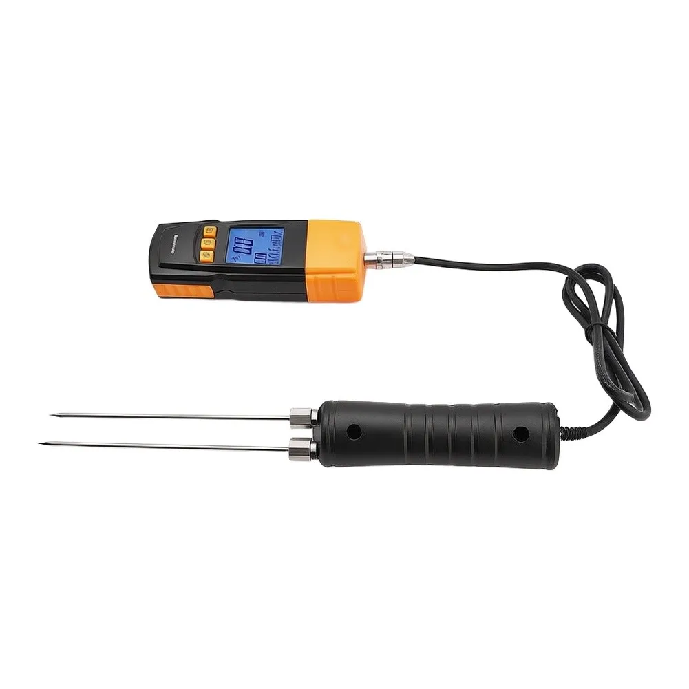 For Wood For Cotton Adjustable Tester Wood Moisture Meter Four Adjustable Levels Single-chip Microcomputer Compact And Portable