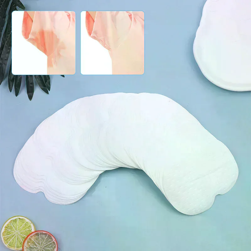 50pcs Unisex Sweat Pads for Summer Deodorants, Underarm Anti Perspiration Sweat Pads Disposable Armpit Absorb Sweat Shield Pads