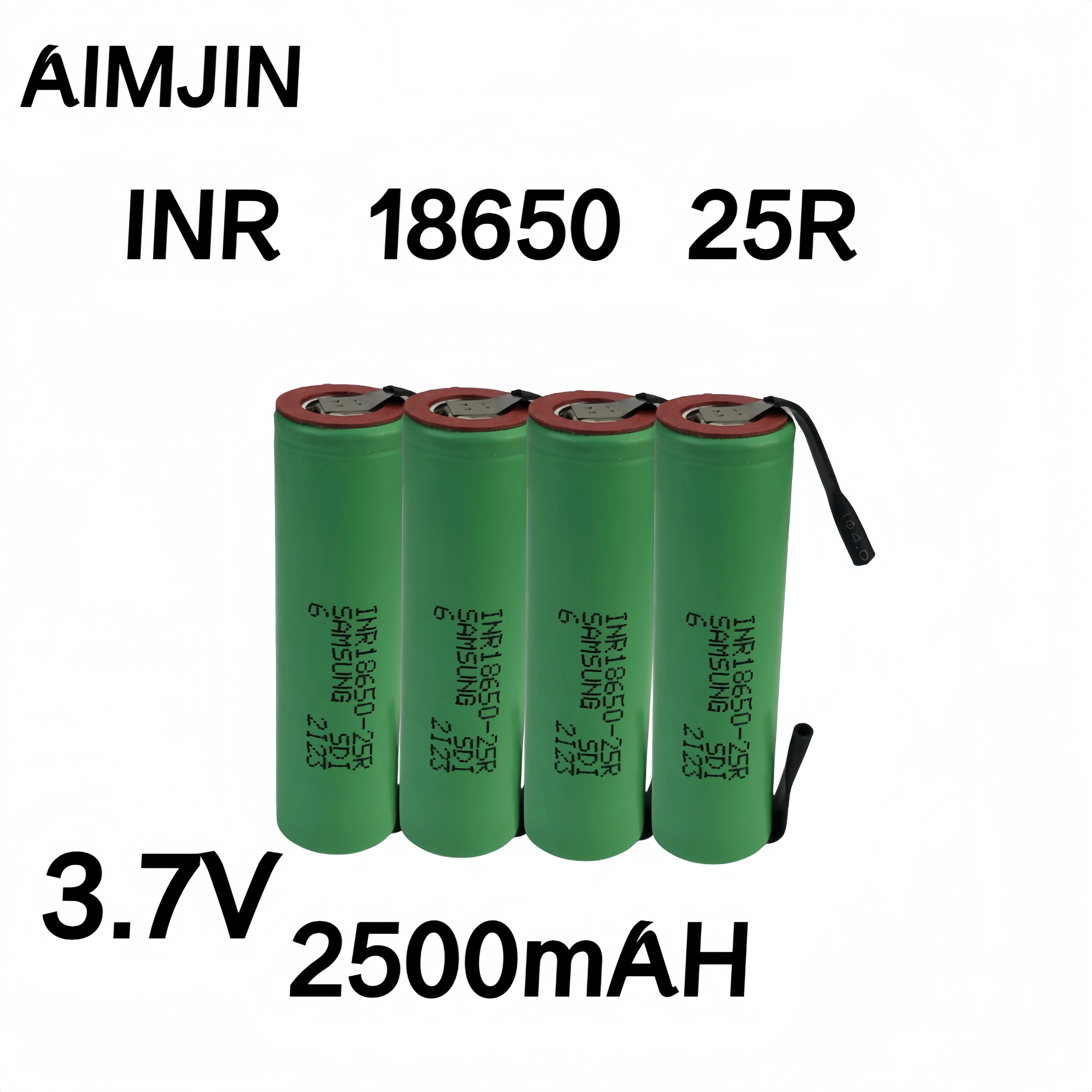 

New original INR18650-25R output 3.7V special power battery 20A + DIY nickel sheet 18650 2500mAH Battery