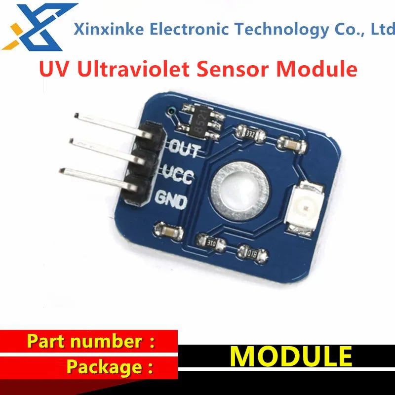 2PCS UV Ultraviolet Sensor Module Ultraviolet Detection Module  Ultraviolet