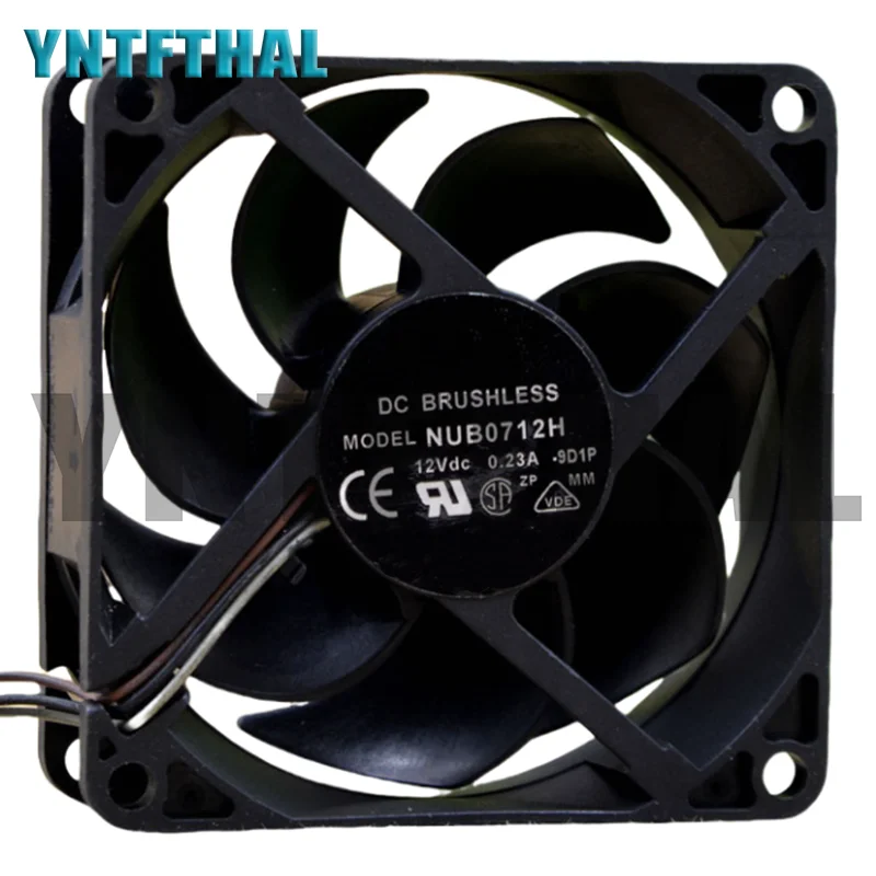 Ventilador do motor, 7cm/12v, 0.23a, 7025, novo