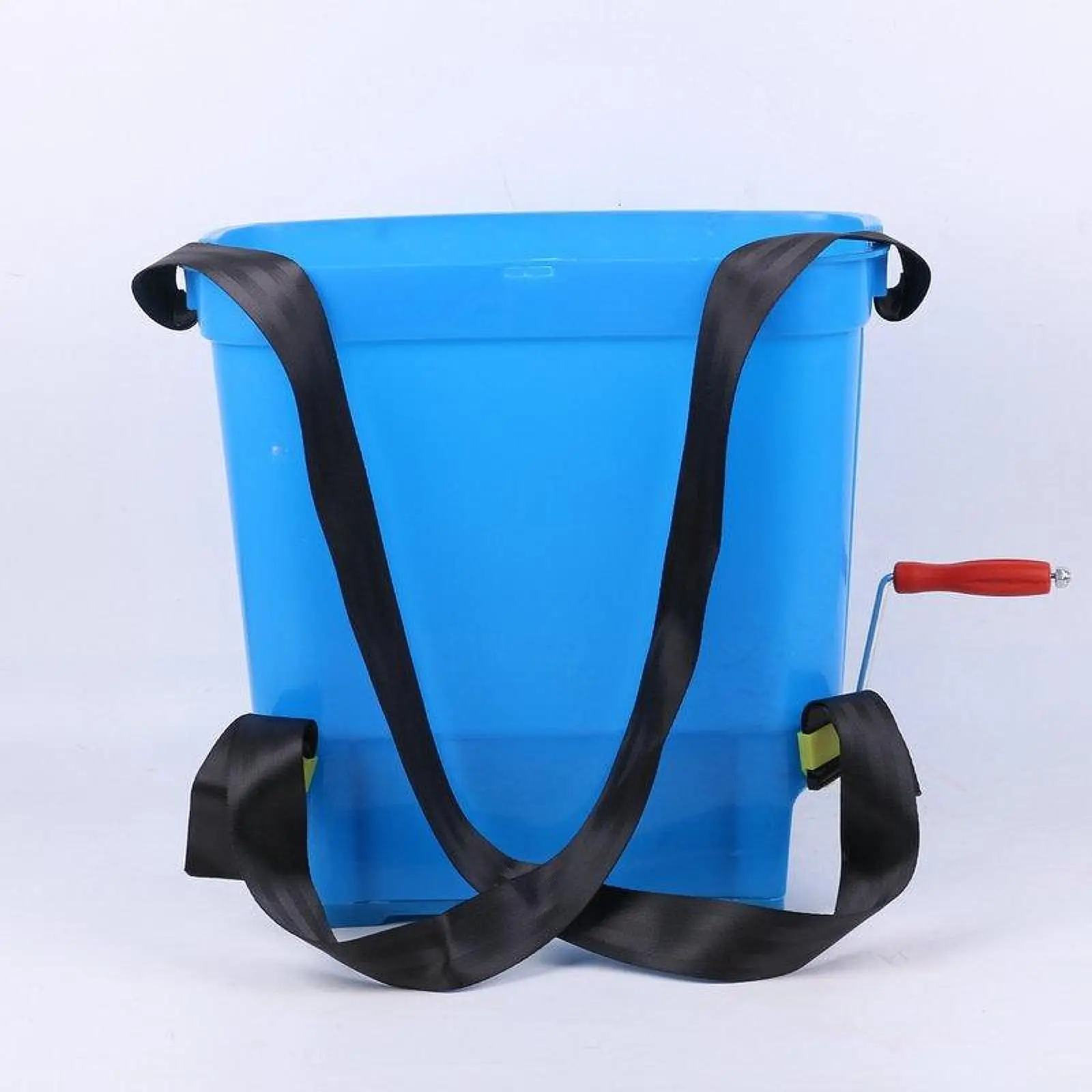 Hand Powered Spreader Comfortable Labor Saving Portable Broadcast Fertilizer