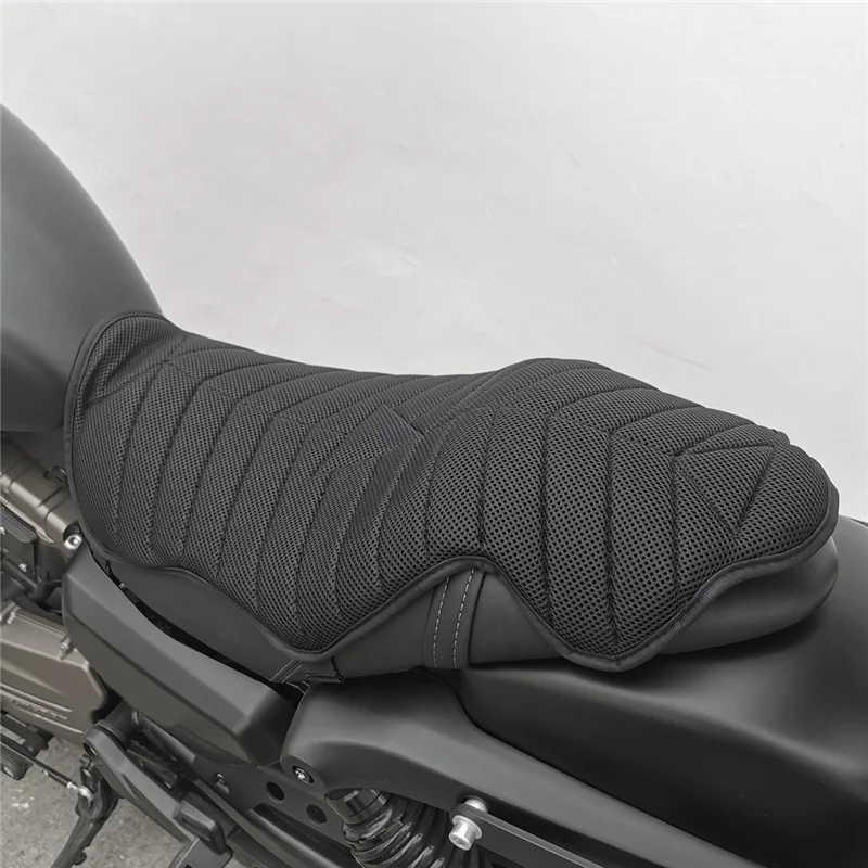 Motorcycle Cushion Cushion Cover Shock Absorbing Sunscreen Waterproof Breathable Heat Dissipation