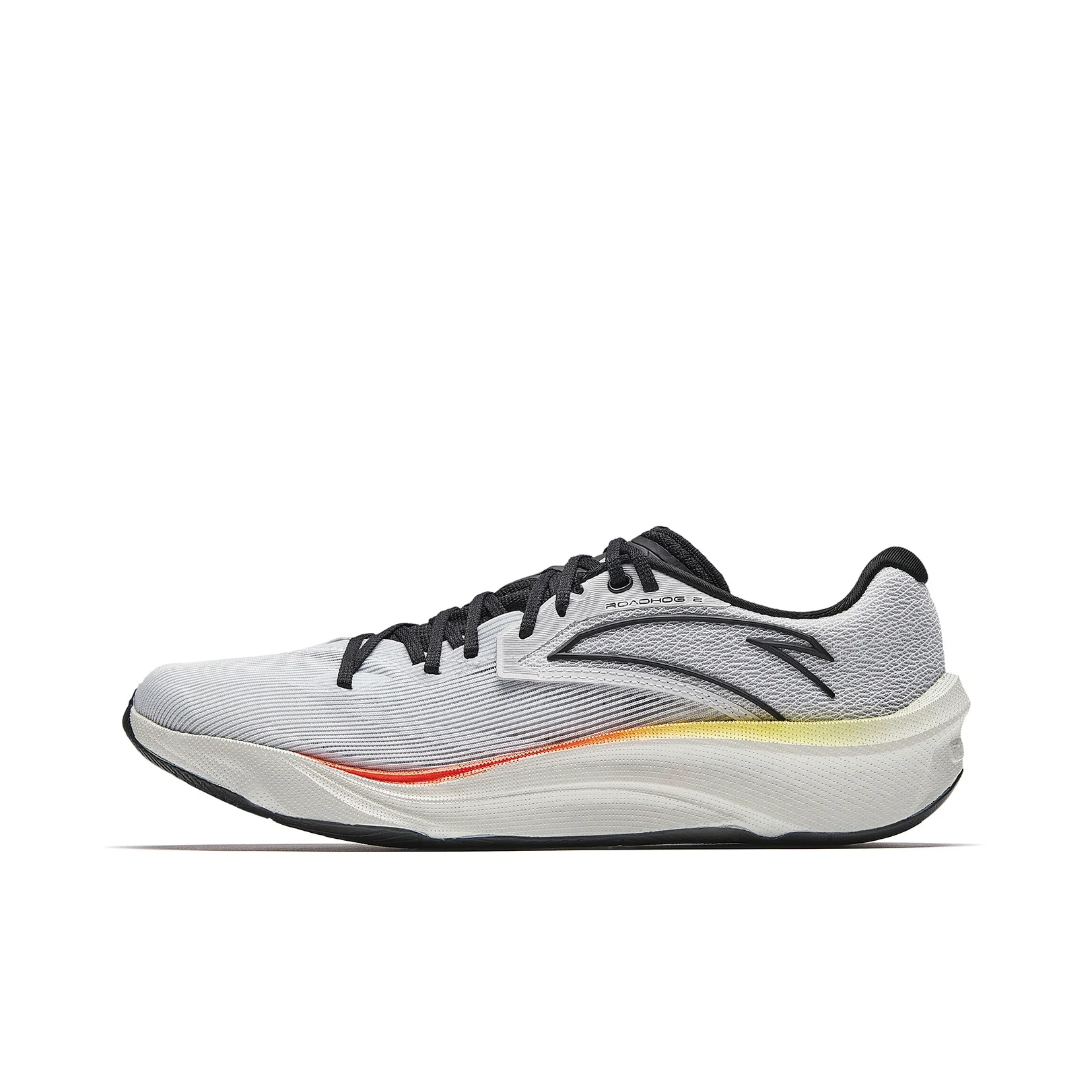 Chaussures de course Anta Asphalt Road Dominator 2.0 pour hommes, idéales pour l'entraînement et les trajets urbains, gris et noir 912615590-3