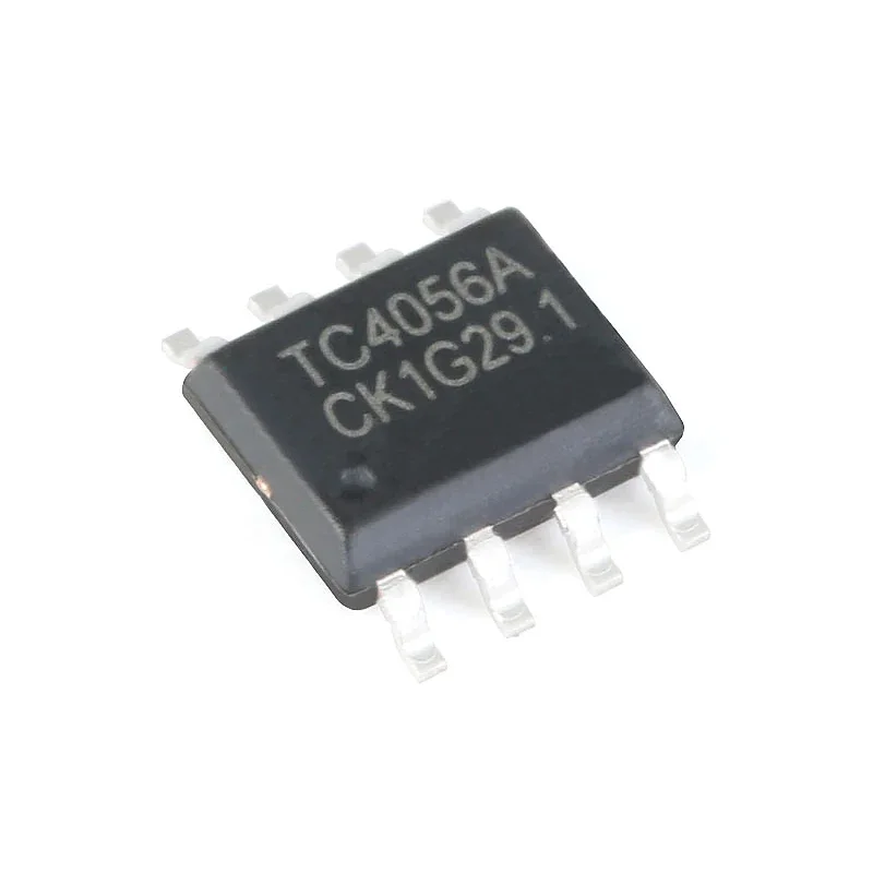 (10Pcs) SMD TC4056A SOP-8 1A Linear Lithium Battery Charging Chip Compatible With TP4056 New And Original