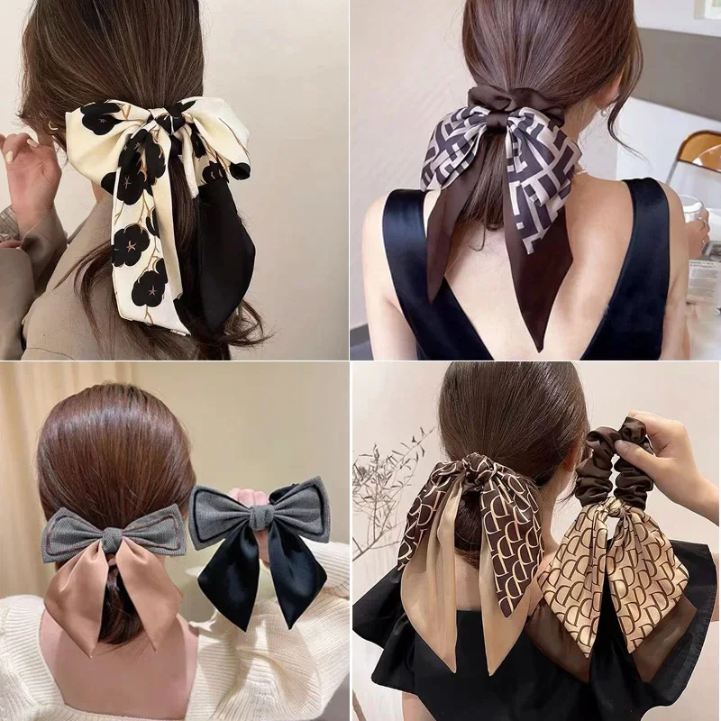 New Korean version of Dongdaemun hair accessories small fresh floral bow hairpin duckbill top clip hairpin hairpin for women