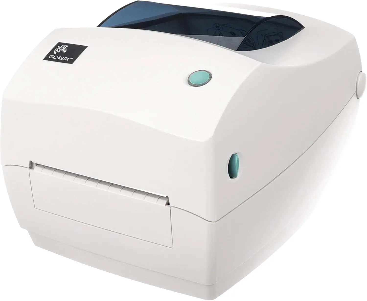 Impresora de escritorio de transferencia térmica ZEBRA GC420t reacondicionada Ancho de impresión de 4 pulgadas Puerto USB serie y paralelo GC420-100510-000
