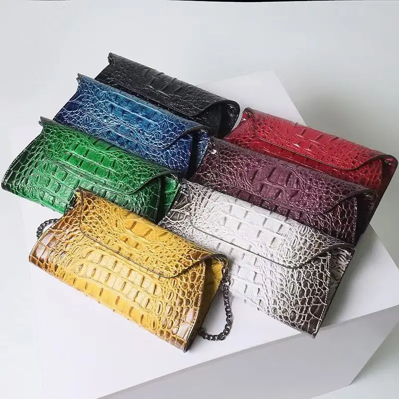 2027 New Fashion Alligator pattern Cow Genuine Leather Women Long Wallets Luxury Brand Design Clutch Girl Gift Cash Purse Wallet