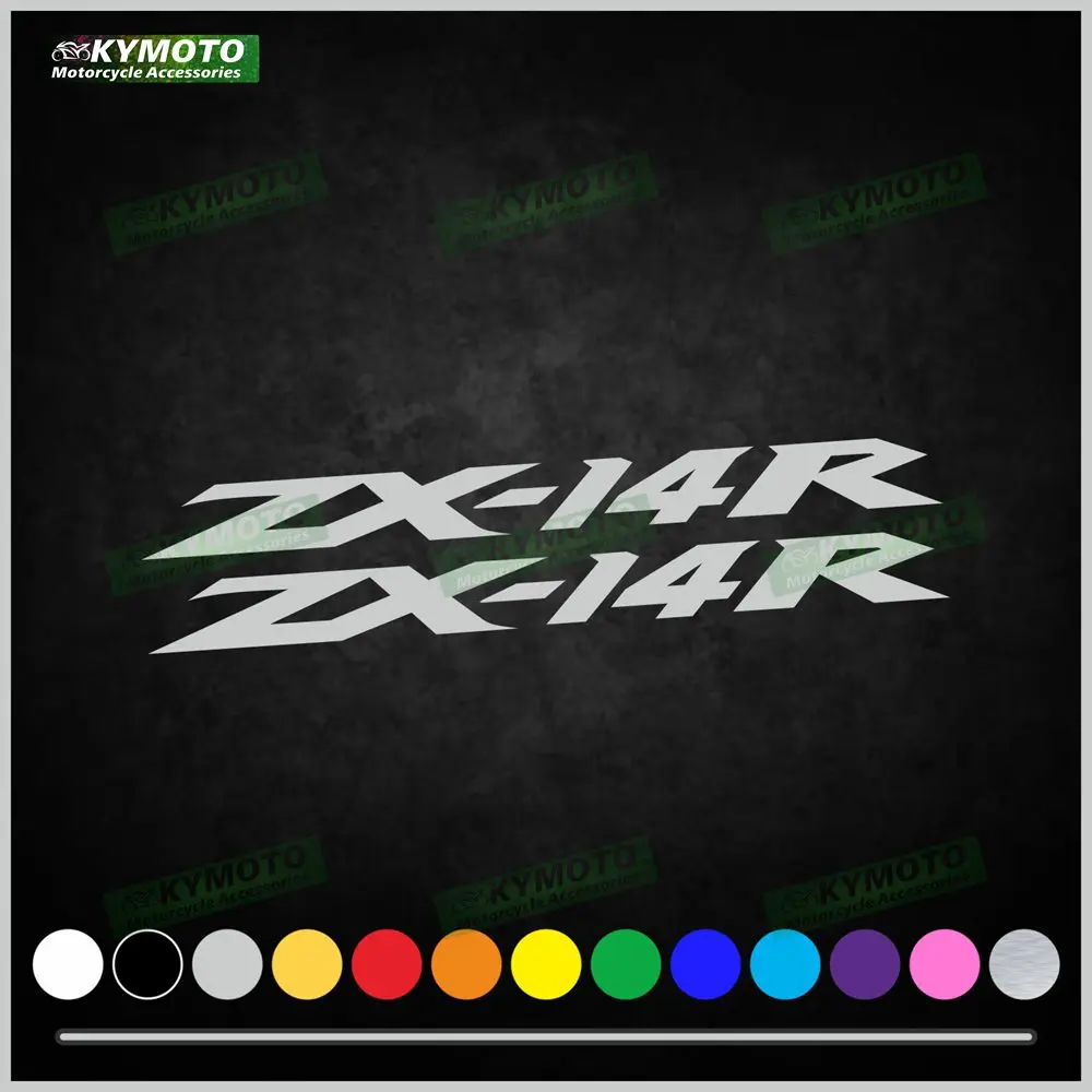 

For ZX-14R ZX14R motorcycle accessories decals fairing decoration helmet fuel tank engine logo reflective waterproof sticker