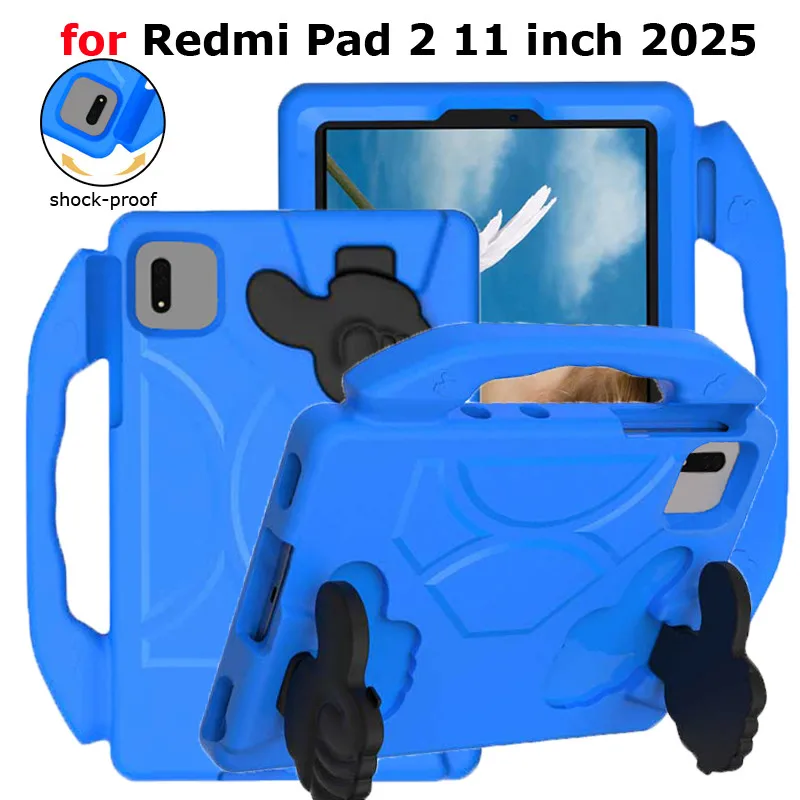 

Covers for Redmi Pad 2 2025 11 inch Pad SE SE 8.7 10.61 for Xiaomi Pad 5 6 Pro Protective Case Eva Shockproof Stand Tablet Cover
