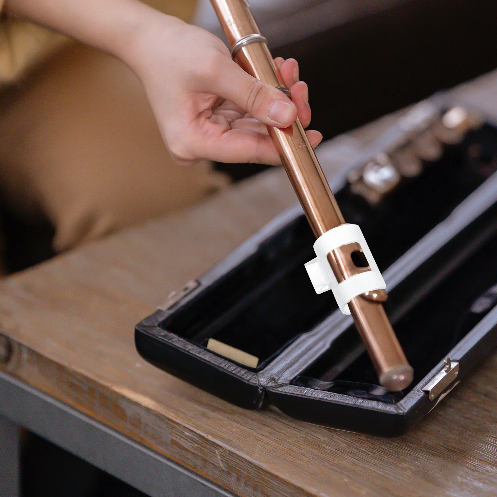 

1 set 1 Set Blowing Aid Mouthpiece Replacement Plastic Flute Head For Beginners Reusable Wind Instrument Parts Flute Accessories