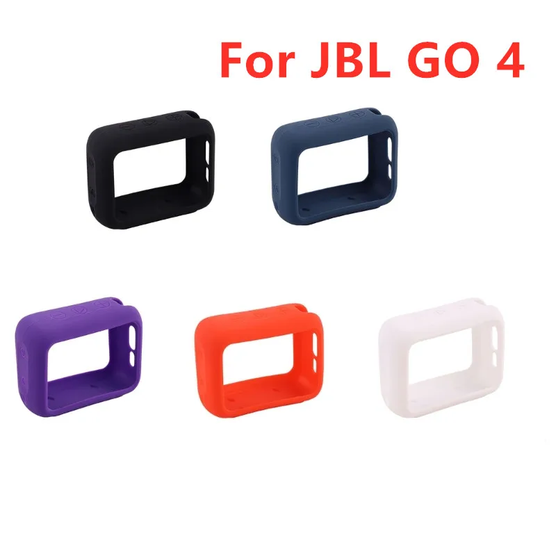 Silicone Case Protective Cover Speaker Case for JBL GO 4 GO4 Speaker Shockproof Protective shell accessories