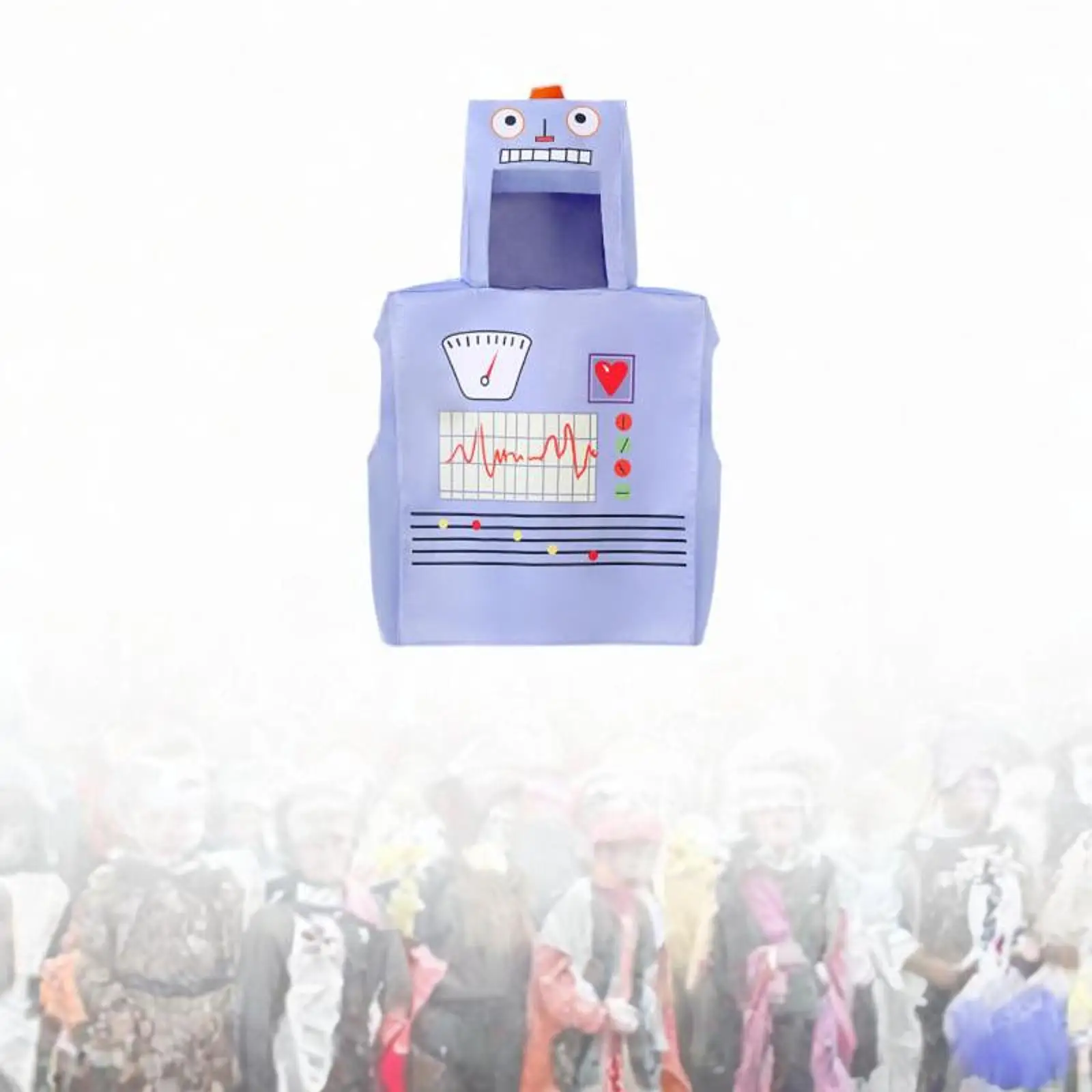 ロボットブックコスチュームデコレーション ハロウィン小道具クリスマスイブをテーマにしたパーティー用にドレスアップ