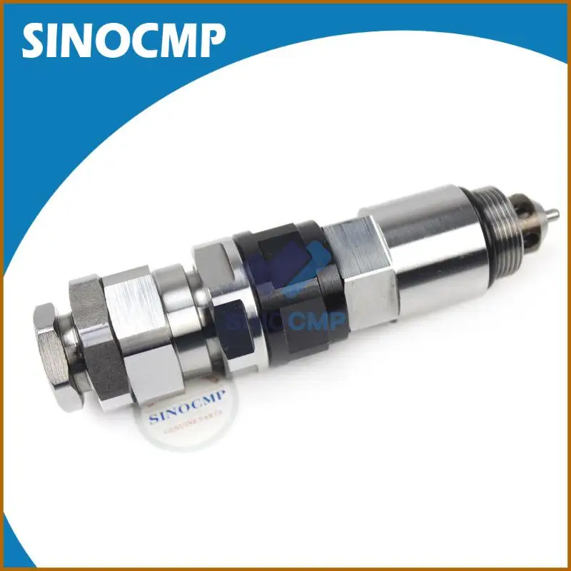 SINOCMP Main Relief Valve 723-40-90200 For Komatsu PC200-6 PC220-6 PC250-6 PC200LC-6 PC220LC-6 PC250LC-6 Excavator