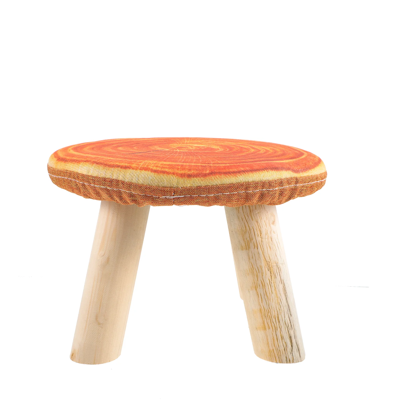 Small Bench Sitting Stool Chair Mini Outdoor Cartoon Stools for Stepping Kids Toddler Wooden Foam Child