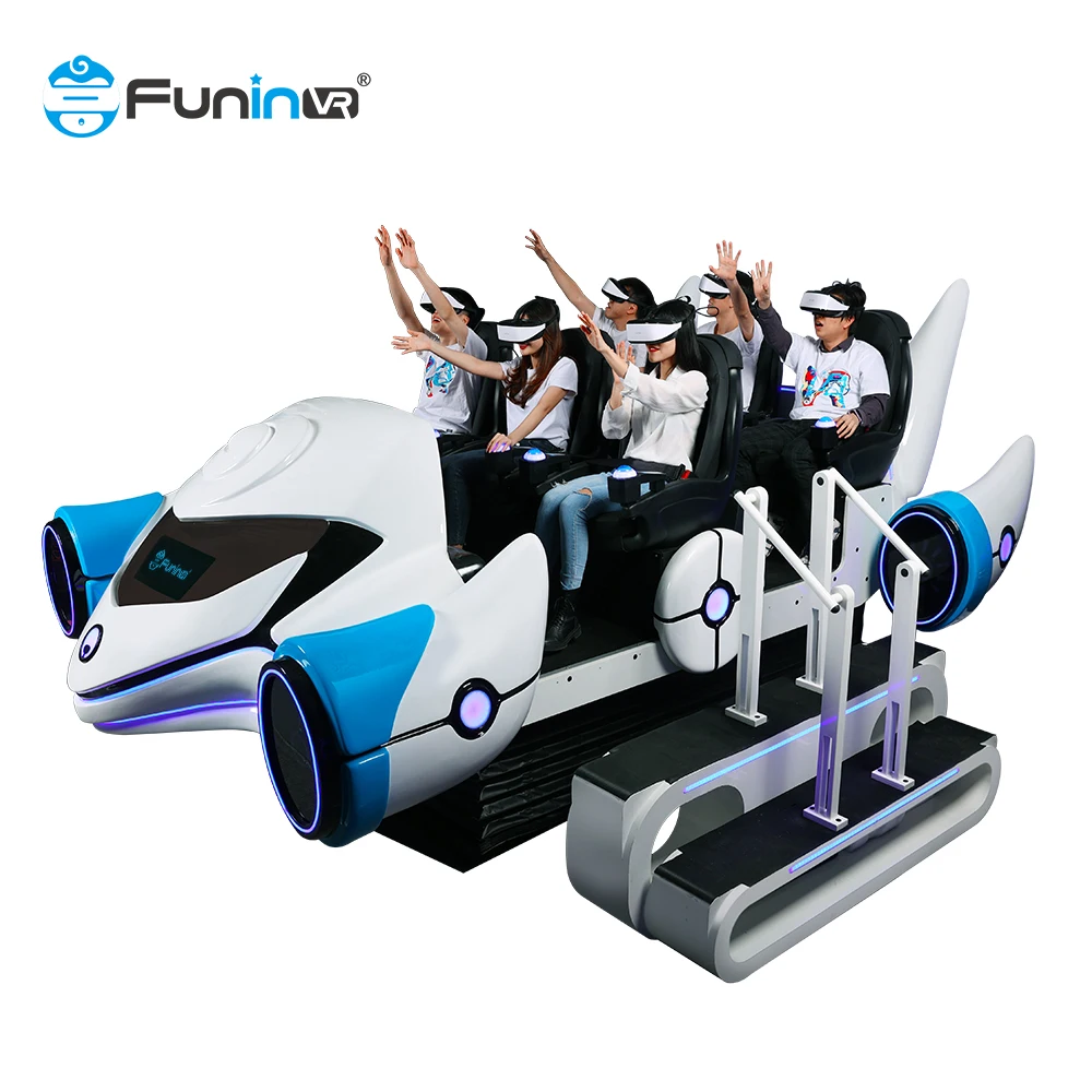 FuninVR Vibrating VR Guerras VR Simulator Amusement Park Equipment Rides 9D VR Cinema