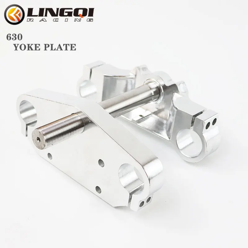 LESQUE Pit Dirt Bike Pressure Block Handlebar Clamp Riser Fixed Connector Plate For Motorcycle Scooter Off Road Kart Parts