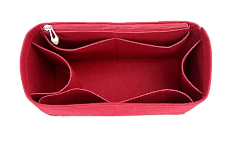 Organisateur d'insertion de sac à main PM, insert d'organisateur de sac en velours compatible avec l Carryall et plus de Pect pour une forme de sac à main et soigné